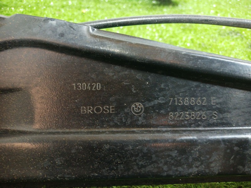 Recambio de elevalunas delantero derecho para bmw serie 7 (e65/e66) 6.0 cat referencia OEM IAM 7138862E 0206008001 8223826S