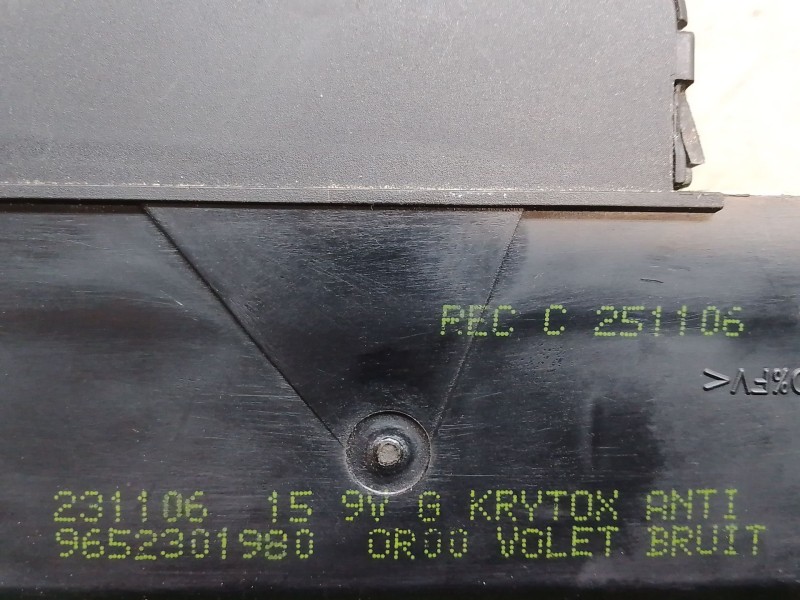 Recambio de cerradura maletero / porton para citroën c4 berlina referencia OEM IAM 9652301980 9652301980 9652301980