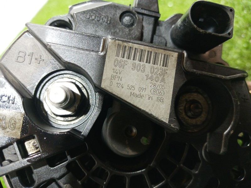 Recambio de alternador para seat altea (5p1) sport referencia OEM IAM 06F903023F 06F903023F 0124525091