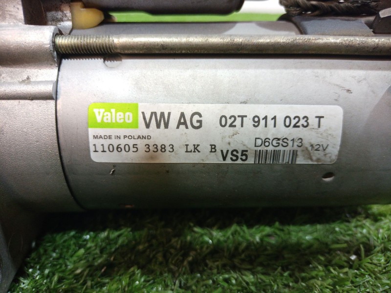 Recambio de motor arranque para seat altea (5p1) sport referencia OEM IAM 02T911023T 02T911023T D6GS13