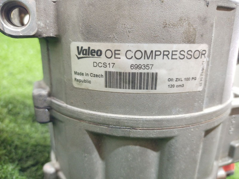 Recambio de compresor aire acondicionado para seat altea (5p1) sport referencia OEM IAM DCS17 DCS17 699357