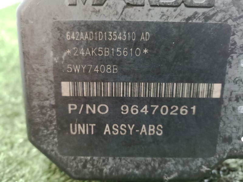 Recambio de abs para chevrolet kalos 1.4 sx sport referencia OEM IAM 96470254 5WY7408B 642AAD1D1354310AD