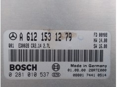 Recambio de centralita motor uce para mercedes-benz clase e (w210) berlina diesel 2.7 cdi 20v cat referencia OEM IAM A6121531279