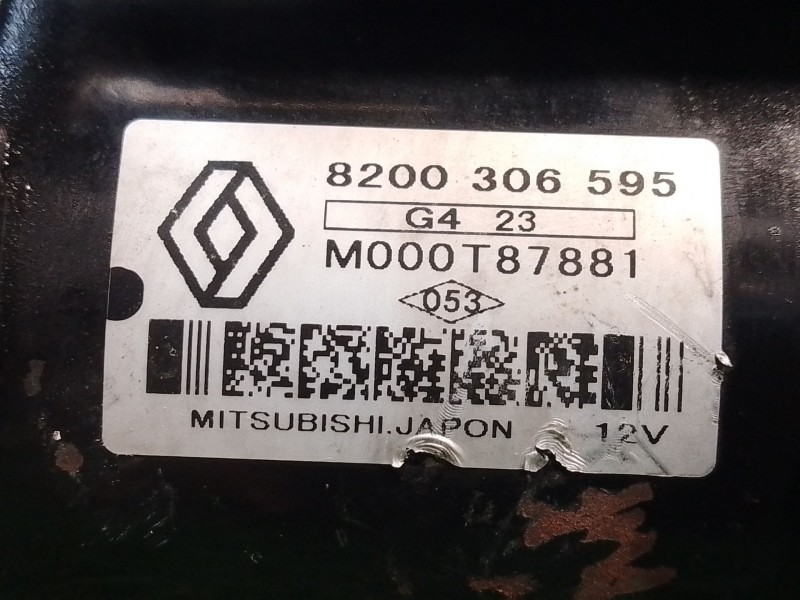 Recambio de motor arranque para renault megane ii berlina 5p authentique referencia OEM IAM 8200306595  