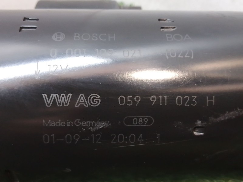 Recambio de motor arranque para audi a6 berlina (4b2) 2.5 tdi referencia OEM IAM 0001109021/022  059911023H
