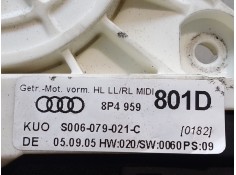 Recambio de motor elevalunas trasero izquierdo para audi a3 (8p) 2.0 tdi referencia OEM IAM 8P4959801D 0130822263 S006079021C