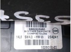 Recambio de pantalla multifuncion para citroën c4 berlina referencia OEM IAM 9662225980 102601003 254241