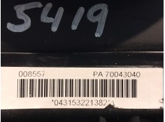 Recambio de airbag volante para fiat punto (199_) 1.3 d multijet referencia OEM IAM PA70043040  