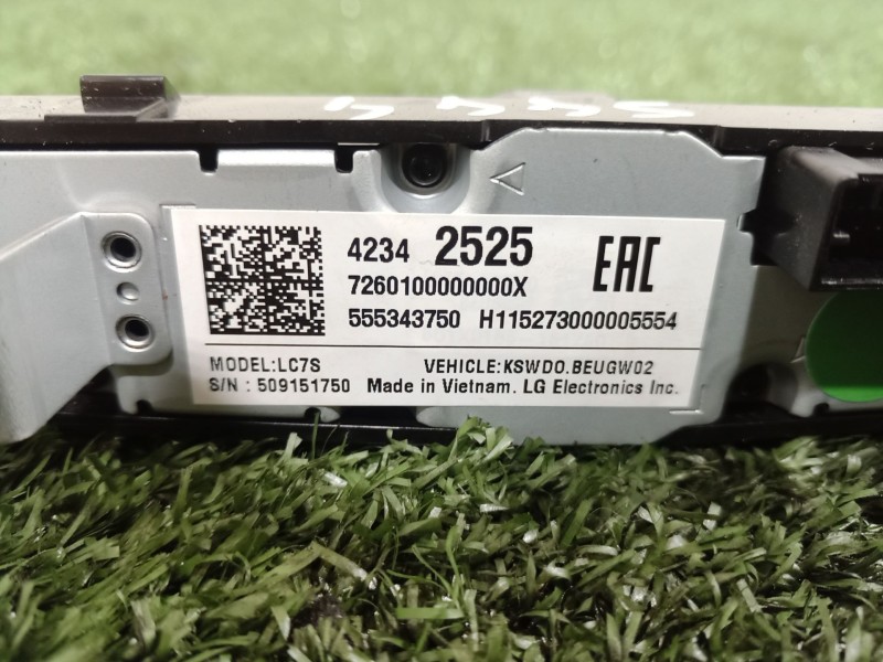 Recambio de mando multifuncion para opel astra k (b16) 1.6 cdti (68) referencia OEM IAM 42342525 555343750 7260100000000X