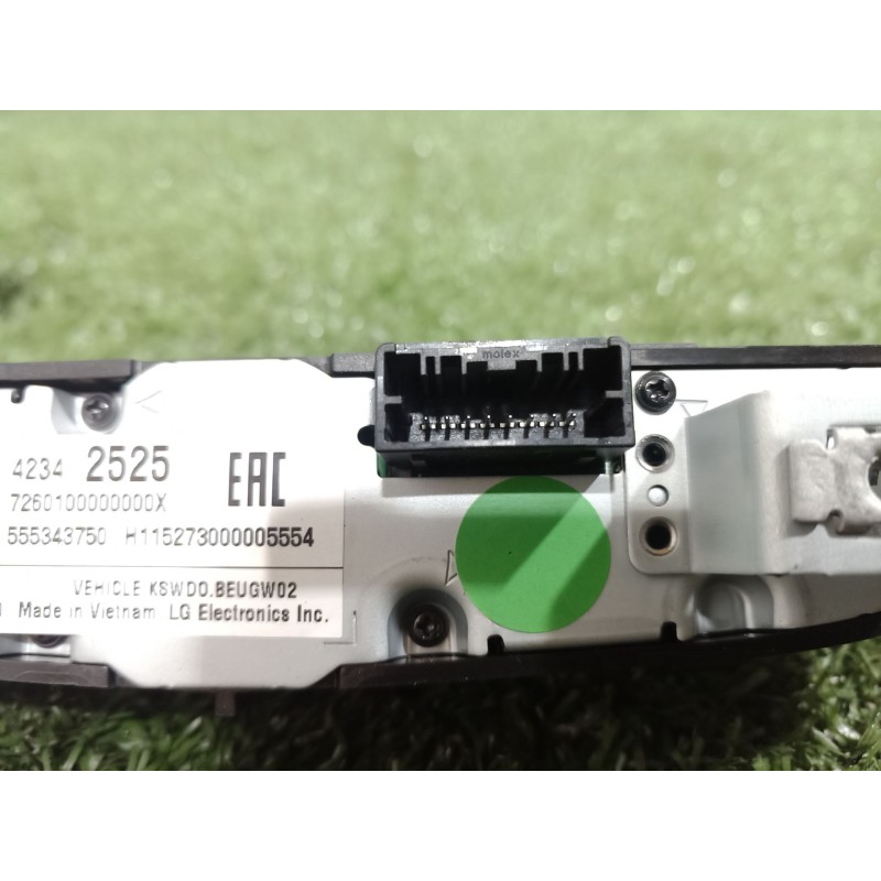 Recambio de mando multifuncion para opel astra k (b16) 1.6 cdti (68) referencia OEM IAM 42342525 555343750 7260100000000X