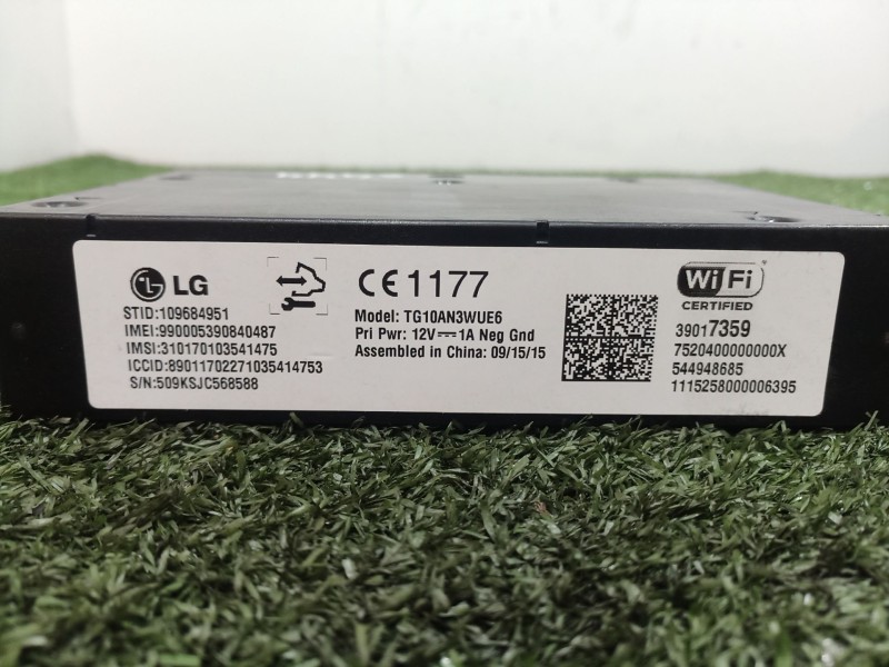 Recambio de modulo electronico para opel astra k (b16) 1.6 cdti (68) referencia OEM IAM 39017359 544948685 7520400000000X