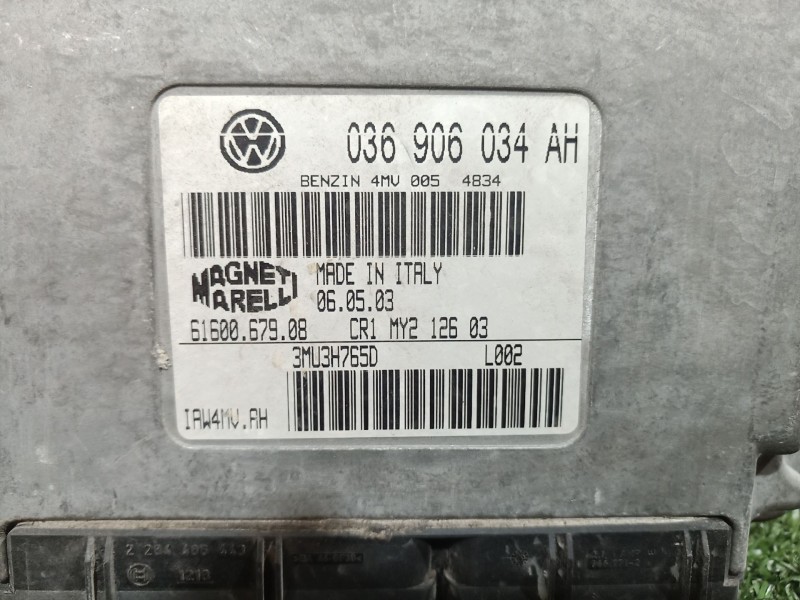 Recambio de centralita motor uce para seat ibiza (6l1) referencia OEM IAM 036906034AH 6160067908 4MV0054834
