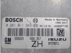 Recambio de centralita motor uce para opel astra h berlina elegance referencia OEM IAM 0281011943  