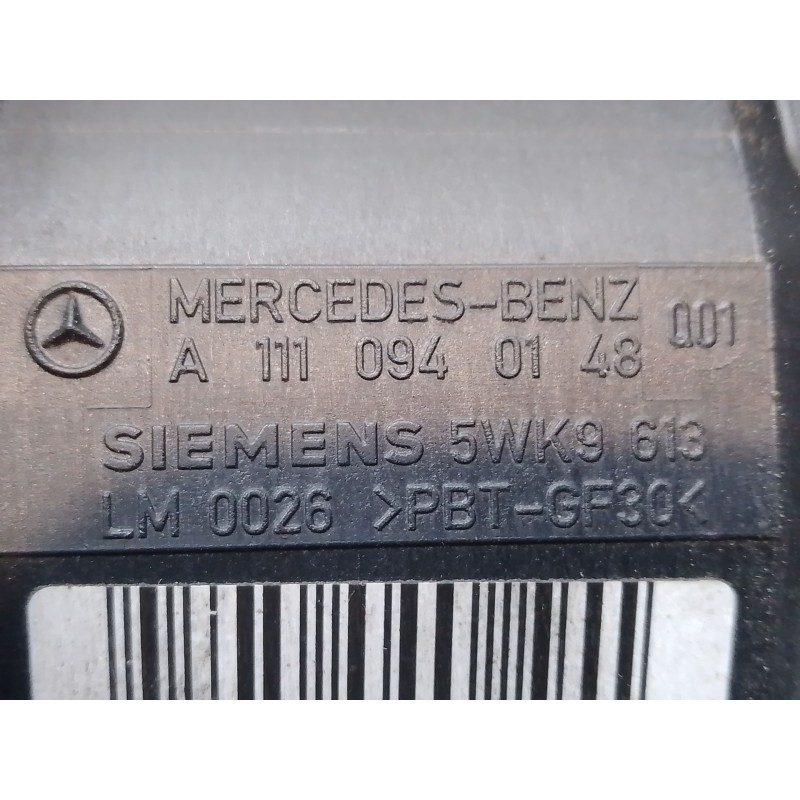 Recambio de caudalimetro para mercedes-benz clase c (w203) berlina 2.0 compresor cat referencia OEM IAM A1110940148 10116647 LM0