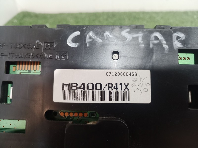 Recambio de cuadro instrumentos para nissan cabstar referencia OEM IAM MB400 MB400 MB400 Recambio de cuadro instrumentos para nissan cabstar referencia OEM IAM MB400 MB400 MB400