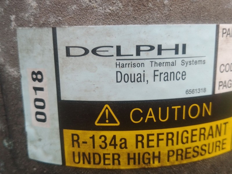 Recambio de compresor aire acondicionado para renault scenic ii authentique referencia OEM IAM 8200309193 01140018 05294014732