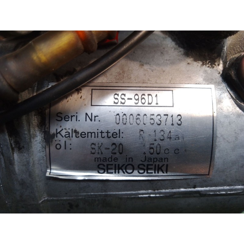 Recambio de compresor aire acondicionado para bmw serie 3 compacto (e36) 318tds referencia OEM IAM 64528390228 SS96D1 0006053713