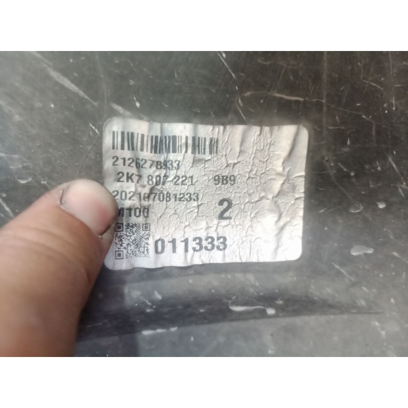 Recambio de paragolpes delantero para volkswagen caddy v skn / bbdtrex0 2.0 tdi 102cv / 75kw referencia OEM IAM 2K7807221  