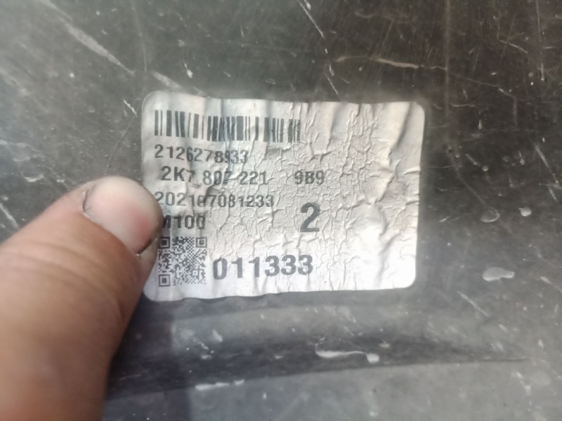 Recambio de paragolpes delantero para volkswagen caddy v skn / bbdtrex0 2.0 tdi 102cv / 75kw referencia OEM IAM 2K7807221  