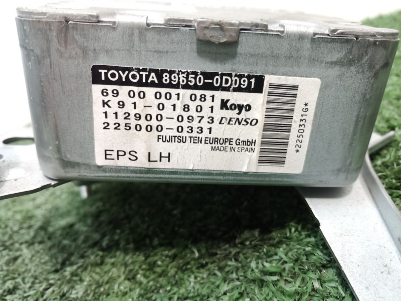 Recambio de centralita direccion electrica para toyota yaris (_p1_) 1.5 (ncp13_) referencia OEM IAM 896500D091 K9101801 69000010