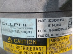 Recambio de compresor aire acondicionado para renault megane ii berlina 5p confort authentique referencia OEM IAM 8200309193 120