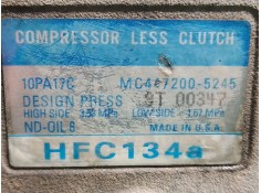 Recambio de compresor aire acondicionado para chrysler voyager (gs) 2.0 16v cat referencia OEM IAM MC4472005245  HFC134A