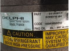 Recambio de compresor aire acondicionado para renault megane ii berlina 5p 1.5 dci diesel referencia OEM IAM 8200316164 10303053