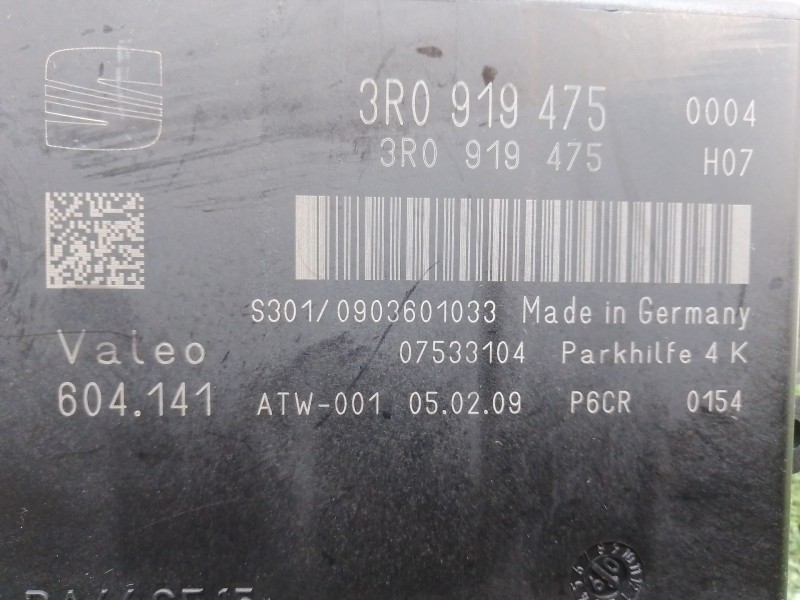 Recambio de modulo electronico para seat exeo st (3r5) 2.0 tdi referencia OEM IAM 3R0919475  