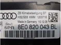 Recambio de mando climatizador para seat exeo st (3r5) 2.0 tdi referencia OEM IAM 8E0820043BL 8E0820043BL 8E0820043BL