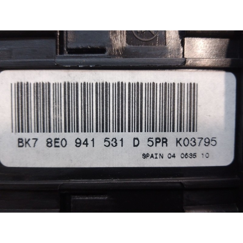 Recambio de mando luces para seat exeo st (3r5) 2.0 tdi referencia OEM IAM 8E0941531D 8E0941531D 5PRK03795