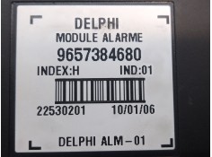 Recambio de modulo electronico para peugeot 307 cc (3b) 2.0 hdi 135 referencia OEM IAM 9657384680 9657384680 22530201