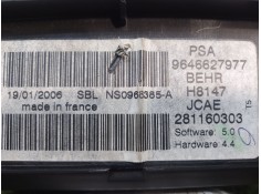 Recambio de mando calefaccion / aire acondicionado para peugeot 307 cc (3b) 2.0 hdi 135 referencia OEM IAM 9646627977 H8147JCAE 