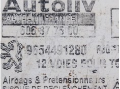 Recambio de centralita airbag para peugeot 307 cc (3b) 2.0 hdi 135 referencia OEM IAM 9654491280 9654491280 606877500 2