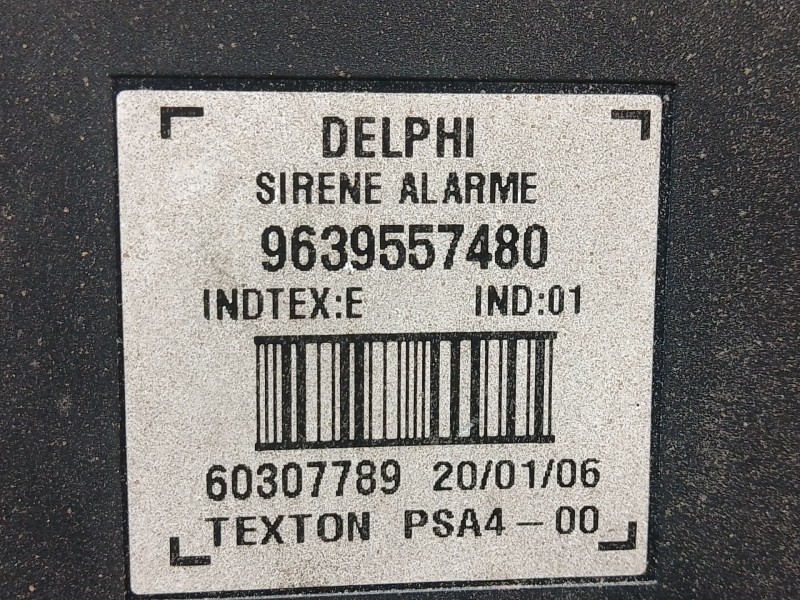 Recambio de modulo electronico para peugeot 307 cc (3b) 2.0 hdi 135 referencia OEM IAM 9639557480 9639557480 60307789