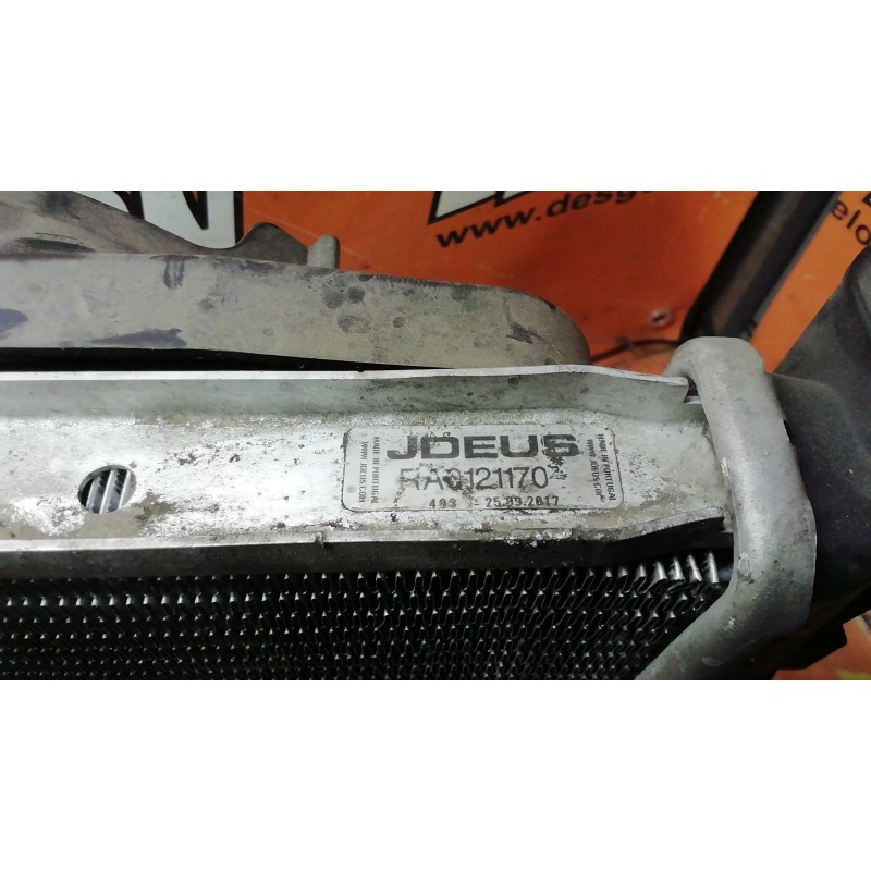 Recambio de radiador agua para ford transit connect (tc7) kasten city light (2009) referencia OEM IAM RA0121170  