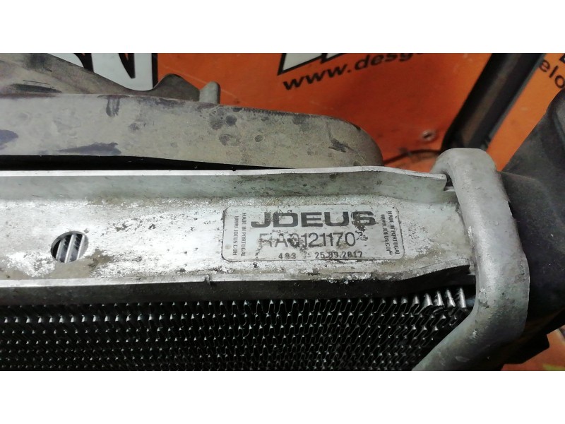 Recambio de radiador agua para ford transit connect (tc7) kasten city light (2009) referencia OEM IAM RA0121170  