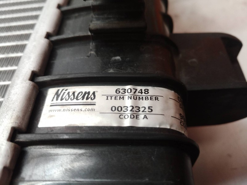 Recambio de radiador agua para opel meriva cosmo referencia OEM IAM 630748 630748 0032325