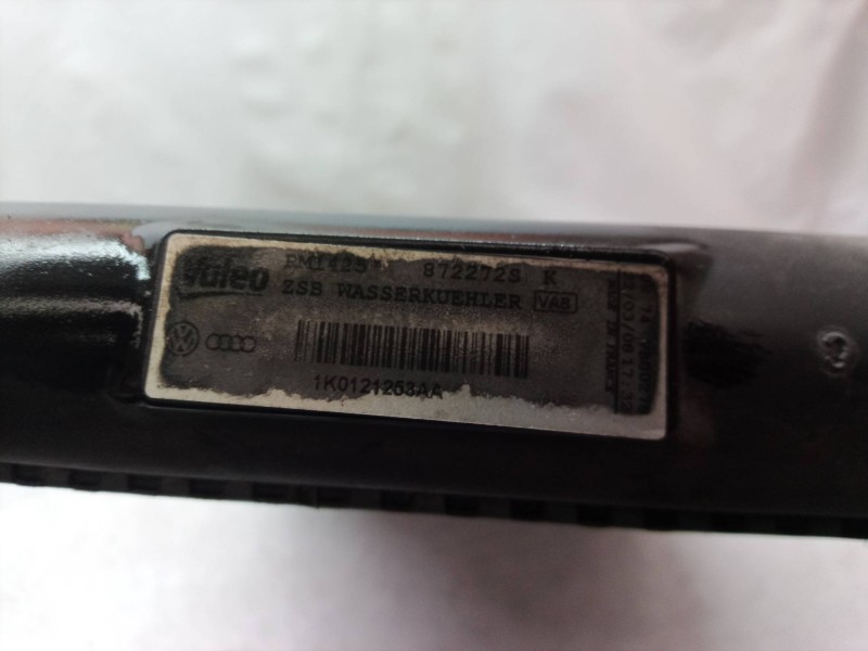 Recambio de radiador agua para seat altea (5p1) reference referencia OEM IAM 1K0121253AA 1K012153 1K012153