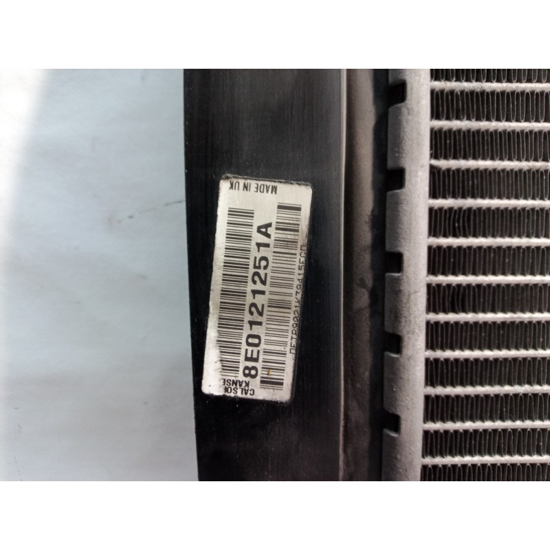 Recambio de radiador agua para audi a4 berlina (8e) 2.0 tdi 16v (103kw) referencia OEM IAM 8E0121251A 8E0121251A 8E0121251