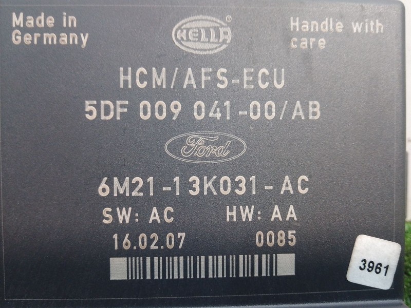 Recambio de modulo electronico para ford s-max (wa6) 2.0 tdci referencia OEM IAM 5DF00904100AB 5DF00904100AB 6M2113K031AC