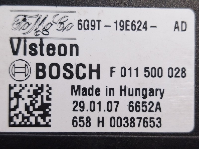 Recambio de resistencia calefaccion para ford s-max (wa6) 2.0 tdci referencia OEM IAM F011500028 658H00387653 6G9T19E624AD