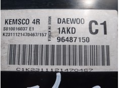 Recambio de centralita motor uce para daewoo tacuma (u100) 1.6 referencia OEM IAM 96487150 S010016037E1 1AKD