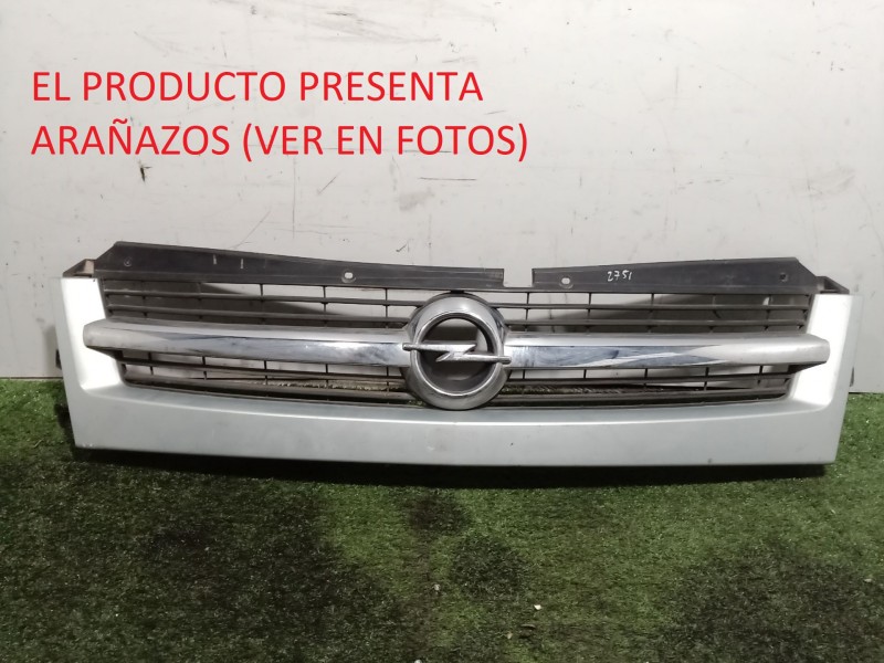 Recambio de rejilla delantera para opel movano (2004 =>) combi medio techo elevado l2h2 3.5t referencia OEM IAM 8200233763 82002