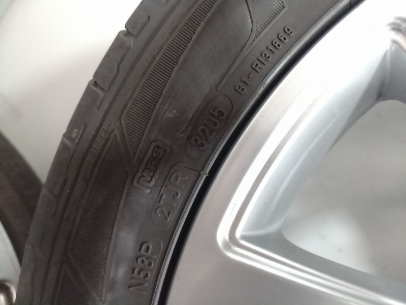 Recambio de juego llantas para audi a4 b7 (8ec) 2.0 tdi referencia OEM IAM 23545R17-97Y 8E0601 7.5JX17H2
