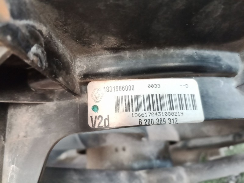 Recambio de electroventilador para renault twingo authentique referencia OEM IAM 1831967016D 8200369312 1831966000