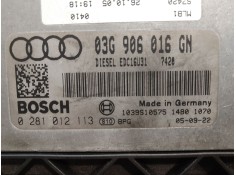 Recambio de centralita motor uce para audi a4 b7 (8ec) 2.0 tdi referencia OEM IAM 03G906016GN 1039S1057514801070 0281012113