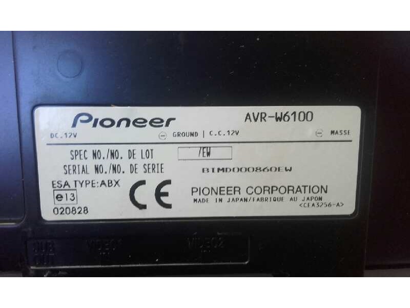 Recambio de sistema dvd para » otros... modelos referencia OEM IAM AVRW6100 BIMD000860EW BHPK000488EW