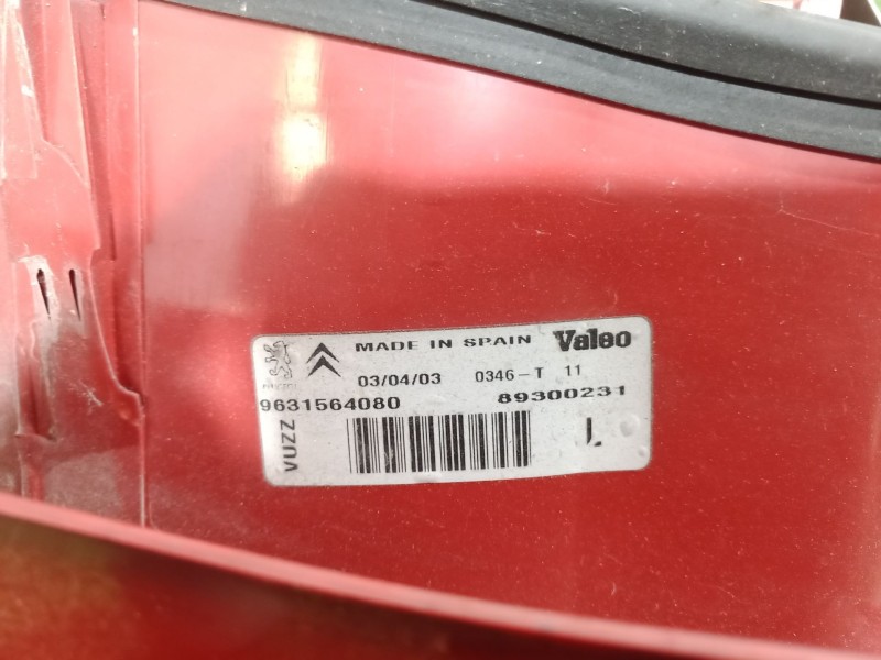 Recambio de piloto trasero izquierdo para citroën xsara picasso referencia OEM IAM 9631564080 9631564080 89300231