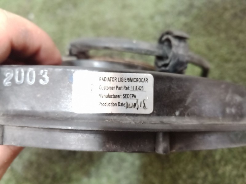 Recambio de electroventilador para ligier js60 js referencia OEM IAM   