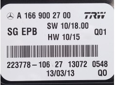 Recambio de modulo electronico para mercedes-benz clase b sports tourer (w246, w242) b 180 cdi (246.200) referencia OEM IAM A166 2